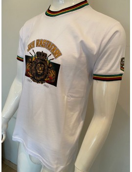 TEE SHIRT BLANC JAH...