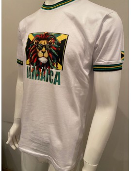 TEE SHIRT BLANC JAMAICA